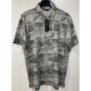 Travis Mathew Mens Sign Here Golf Polo Heather Gray Size‎ 2XL Short Sleeve